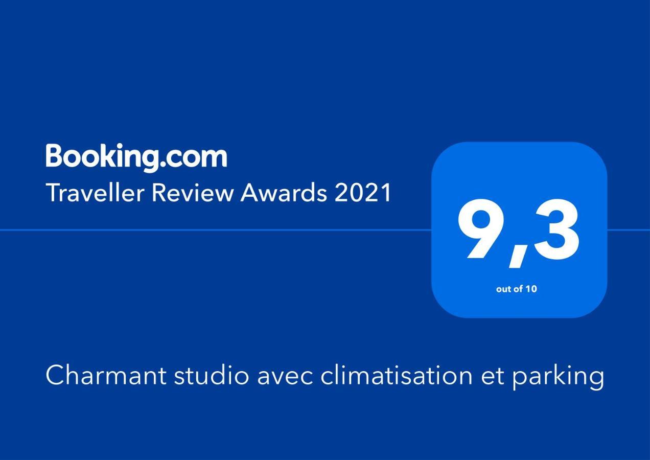 Charmant studio avec climatisation et parking Perpignan Extérieur photo